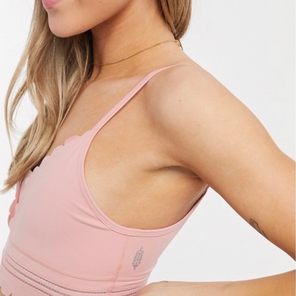 SOLD OUT——Free People Movement Genesis Bra in Pink - Picture 4 of 7